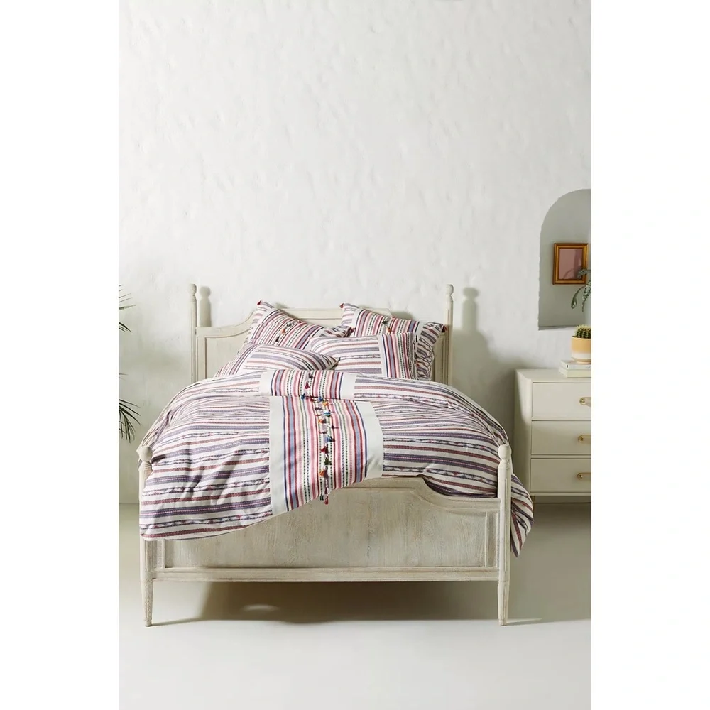 Anthropologie woven vibrant